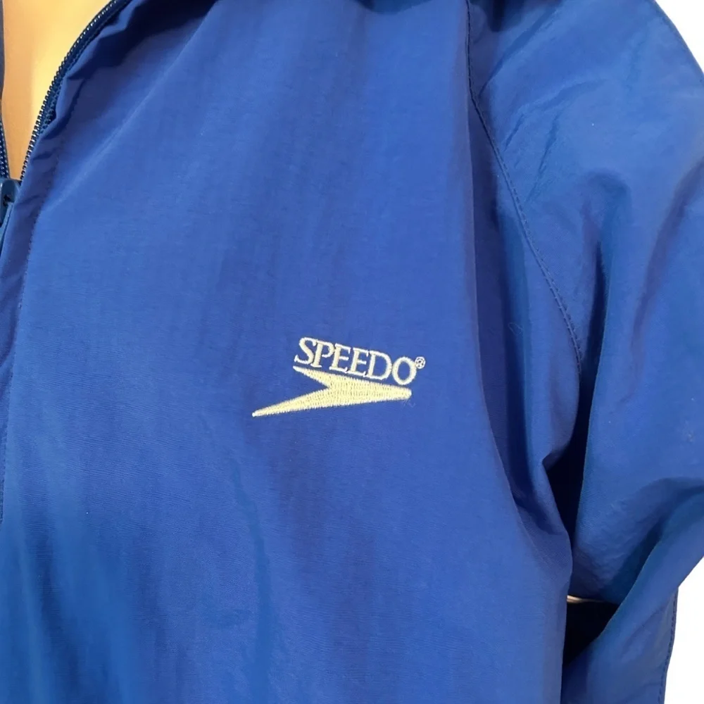 Vintage 90s Speedo Track Suit Fitness Nylon Jacket & Pants Old School NWT NOS - Picture 11 of 16